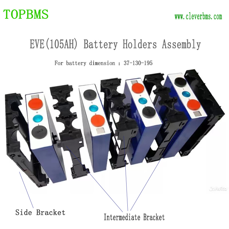 EVE 105AH  Battery Bracket drawings