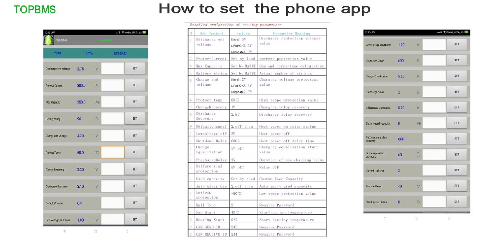 How to do setting in the phone APP-2