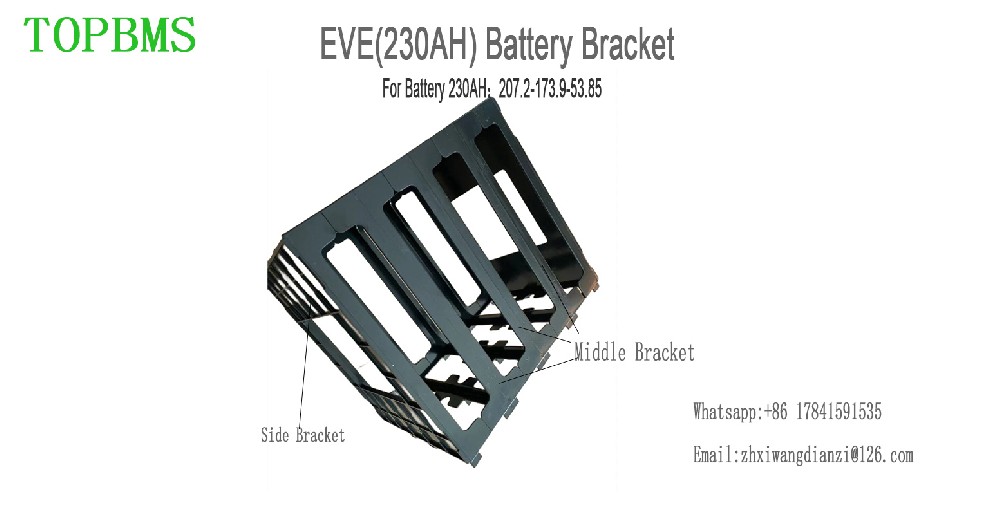 EVE 230AH Battery Bracket Holders Side Bracket Intermediate Bracket Plastic Material ABS